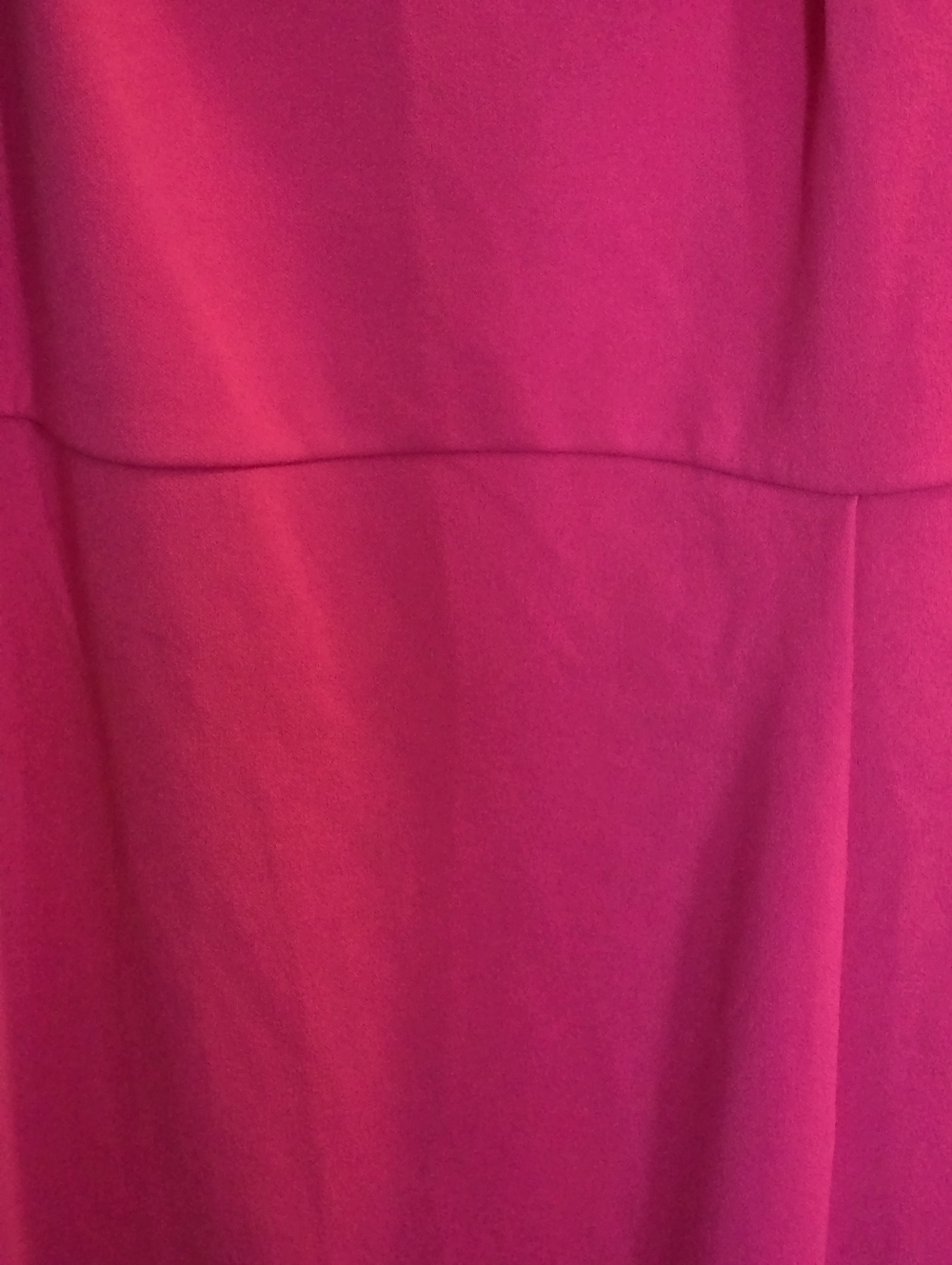 Owin Fuchsia Asymmetrical Neck Dress - Picture 5 of 5